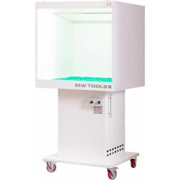 Cabine de peinture mobile avec système d'aspiration 230 v Mw-tools MSC1000