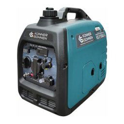 Générateur à essence-gaz de type inverter ks 2100iG s