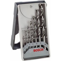 Coffret de 7 forets à métaux Mini-X-Line hss-g, 135°, 2 - 10 mm 2 3 4 5 6 8 10 mm - Bosch