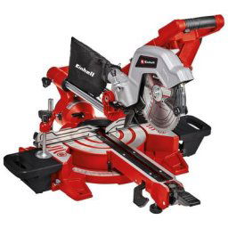 Einhell Scie à onglet radiale TE-SM 216 Dual (puissance de 1 800 W, fonction de traction, laser,