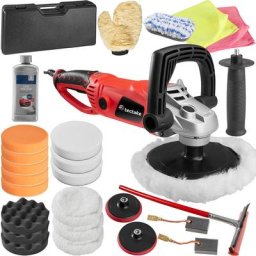 Lustreuse Polisseuse Rotative 1600W - machine a polir, polisseur de voiture, polisseuse a disque