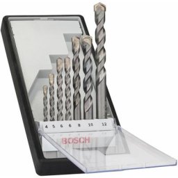 BOSCH 2607010545 Coffret de 7 forets à béton Robust Line CYL-3, 4 - 12 mm