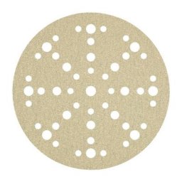 Disque en papier de verre. Velcro collant. ps 33 bk / ck.abm.: 150 mm. Korn: 120 vpe: 100