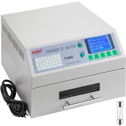 VEVOR Machine de Soudage par Refusion T-962/T-962A SMD Four a Refusion 800W Station de Soudage