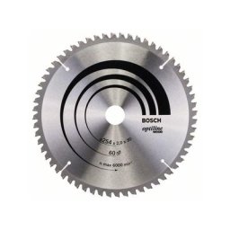 Bosch 2608640436 Lame de scie circulaire Optiline Wood 254 x 30 x 2,0 mm 60