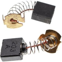 Vhbw - 2x balai de charbon pour moteur électrique 7 x 18 x 16mm compatible avec Makita 2414B,