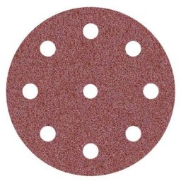 50 disques abrasifs auto-agrippants Miotools p. ponceuses excentriques, ø 125 mm / 9 trous / G120 /