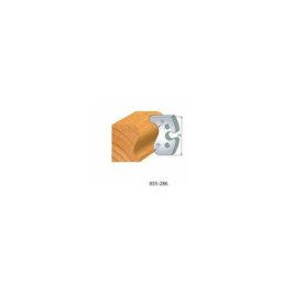 286 : jeu de 2 fers 50 mm main courante pour porte outils 50 mm