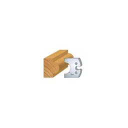 227 : jeu de 2 fers 50 mm mouton 29 mm pour porte outils 50 mm