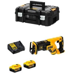 Dewalt - Scie sabre compacte xr - 2 batteries 18V 5.0Ah, chargeur, coffret tstak ii - DCS367P2