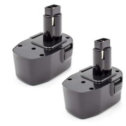 2x Batteries remplacement pour Dewalt DC9091, DE9038, DE9091, DE9092, DE9094, DE9502, DW9094 pour