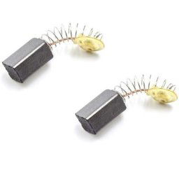 2x balai de charbon, charbons pour moteur électrique 6,5 x 7,5 x 13mm pour outil électrique Hitachi