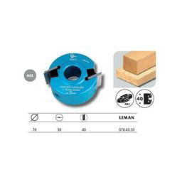 Porte outils 40 mm a profiler toupie arbre 30 mm - Leman
