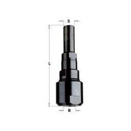 Cmt Orange Tools - 796.002.01 jeu mandrin portafraise avec queue 12 et pinces 8 dr