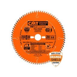 Lame carbure 165 Z=56 alésage 20 mm trapezoidale plate - CMT