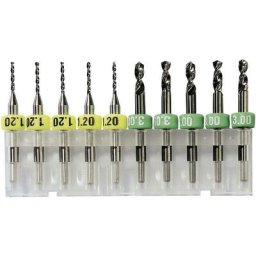 Foret Carbure e = 2,0 mm, 10 Pces Bungard 81020 S52302