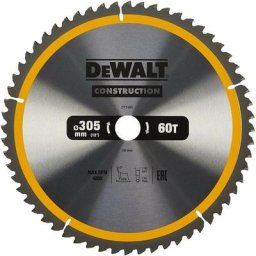 DT1960-QZ - tationarylame de cie circulaire 305x30mm 60D atb -5 ° - Dewalt