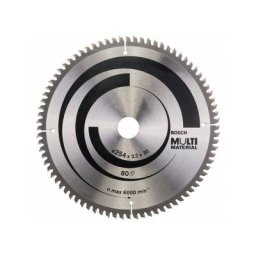 Bosch 2608640450 Lame de scie circulaire Multi Material 254x3.2/2.5x30D: 80TR-F