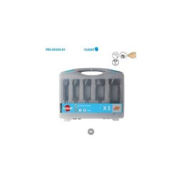 Leman - Coffret 5 Meches à Bouchonner Acier Queue 13 D.15/20/25/30/35