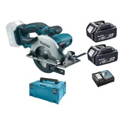 Scie circulaire sans-fil Makita DSS501RMJ - 18V Li-ion - 2 batteries 4,0 ah - makpac - 136 mm