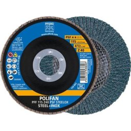 67664115 z Psf Steelox Disque segmenté Diamètre 115 mm ø de perçage 22.23 mm 10 pc(s) - Pferd