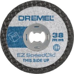 5 disques à tronçonner le plastique Speedclic Dremel SC476