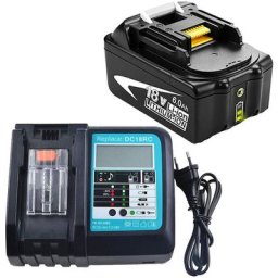 Batterie de Remplacement 18V 6,0Ah pour Makita pour outil électrique, Batterie lithium avec