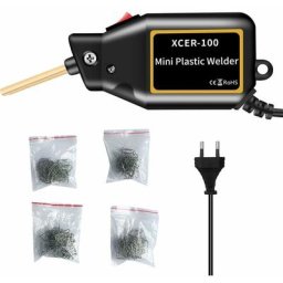 100W Mini agrafeuse à chaud portable Machine à souder en plastique Kit de réparation de pare-chocs