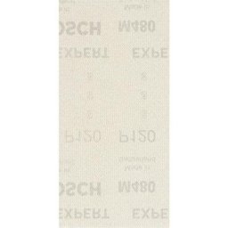BOSCH 2608900754 Grille de ponçage Expert M480 pour ponceuses orbitales 93 x 186 mm, G 120, 50 pcs.