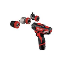 Milwaukee - Perceuse visseuse 5 en 1 M12BDDXKIT-202C 2 batt. 2Ah - 4933447836
