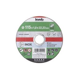 KWB - 712111 akku-top disque à tronçonner ultra fin 115 mm pour meuleuse d'angle disque flexible