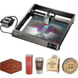 Falcon 2 Machine de graveur laser 22 w avec kit d'assistance à l'air, graveur laser point compressé
