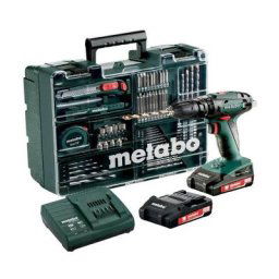 Marteau perforateur sans fil sb 18 l set / 2x batterie 2,0 Ah + accessoires outils - Metabo