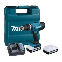 Makita - Perceuse à percussion 18V Li-Ion (2x1,5 Ah) ø 13 mm HP488DWE