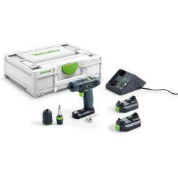 Festool - Perceuse visseuse sans fil txs 2.6-Plus 10mm + 2 Batteries 576101
