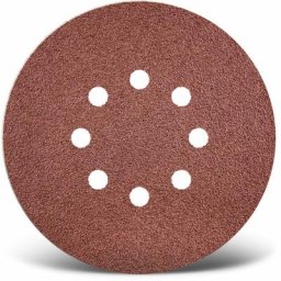 50 disques abrasifs auto-agrippants Menzer p. ponceuses excentriques, ø 150 mm / 8 trous / G80 /