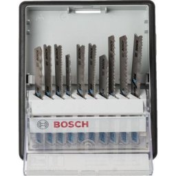 Bosch - coffret lames de scie sauteuse expert robust line métal 10 pièces 2607010541