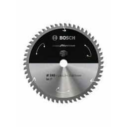 Type de lame de scie circulaire pour l'aluminium, 184x2 / 1.5x16, 56 dents - Bosch