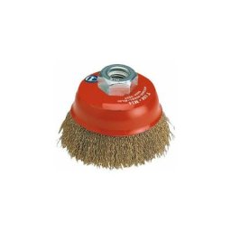Scid - Brosse coupe fils acier laitonné ondulés 65 12500