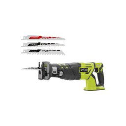 Pack Ryobi Scie sabre Brushless R18RS7-0 - 18V OnePlus - sans batterie ni chargeur - Lot de 3 lames