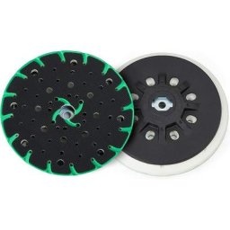 Plateau ponceuse 150 mm avec aspiration de poussière - Filetage de raccordement M8 - remplacement