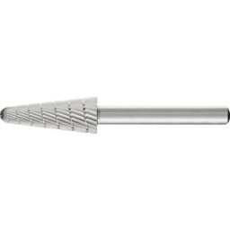 PFERD 22451236 Fraise sur tige HSS boule Longueur 70 mm Dimension produit, Ø 12 mm Longueur de