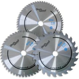 Lot de 3 Lames Bois Scie Circulaire Universelle hm - Scie Table, Combinée Toupie scie - Diamètre