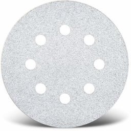 50 disques abrasifs auto-agrippants MENZER p. ponceuses excentriques, Ø 125 mm / 8 trous / G240 /