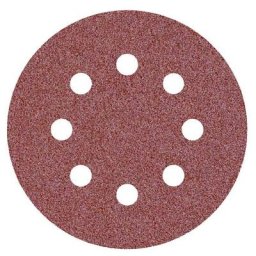 50 disques abrasifs auto-agrippants Miotools p. ponceuses excentriques, ø 115 mm / 8 trous / G100 /