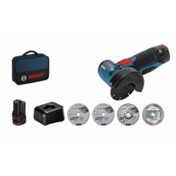 Meuleuse dangle sans fil Bosch Professional gws 12V-76(2xGBA2.0Ah,GAL12V-20) 06019F200C 76 mm 12 v