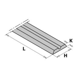 Cmt Orange Tools - 790.600.01 couteau hwm pour raboteuses portables 60X5,5X1,1