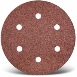 25 disques abrasifs auto-agrippants MENZER p. ponceuses girafes, Ø 225 mm / 6 trous / G40 /