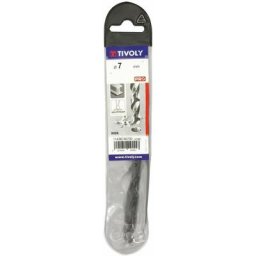 Tivoly - Foret hss autocentrant ø mm: 7 - Long. totale mm: 109 - Long. taillée mm: 69 - Cond.: 1
