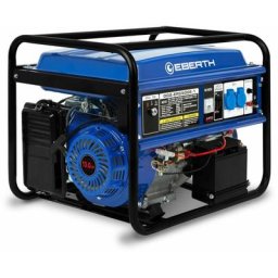 5500 Watt Groupe électrogène (13 cv Moteur à essence 4-temps, 2x 230V, 1x 12V, E-Start, Régulateur